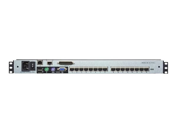 ALTUSEN KL1516AiM - KVM-konsol med omkopplare för tangentbord/video/mus - 16 portar - PS/2, USB - 17" - kan monteras i rack - 1280 x 1024 @ 75 Hz - 2