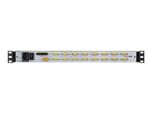 ATEN Slideaway CL5816N - KVM-konsol med omkopplare för tangentbord/video/mus - 16 portar - PS/2, USB - 19" - kan monteras i rack - 1280 x 1024 @ 75 H