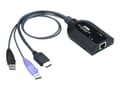 Miniatyrbild 1 av 5: ATEN KA7188 - Förlängare för tangentbord/video/mus/USB - HDMI - USB