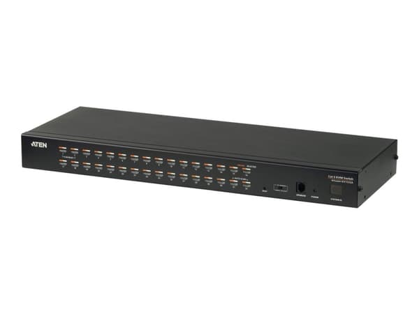 ATEN KH1532A - KVM-svitsj - CAT5 - 32 x KVM port(s) - 1 lokalbruker - rackmonterbar Sort