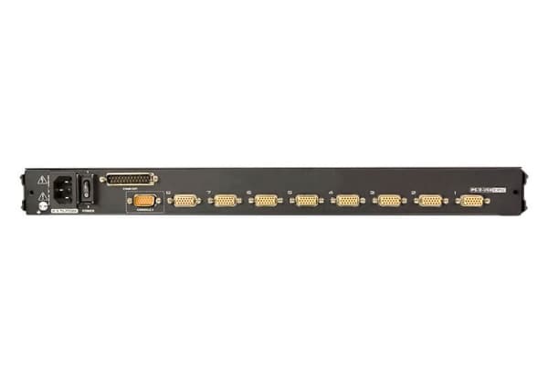 ATEN CL5708M, 1280 x 1024 pixlar, WUXGA, Stativmonterad, 1U, Svart