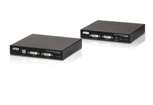 ATEN CE 624 - KVM / lyd / seriell / USB-svitsj - HDBaseT 2.0 - USB - opp til 150 m