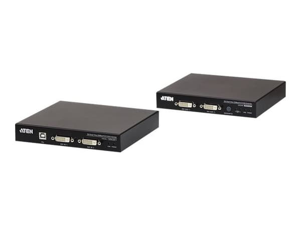 ATEN CE 624 - KVM / lyd / seriell / USB-svitsj - HDBaseT 2.0 - USB - opp til 150 m
