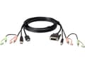 Miniatyrbild 3 av 3: ATEN 2L-7D02DH - Tangentbords-/video-/muskabel - USB, HDMI, 2 x stereo mini jack (hane) till USB typ B, DVI-D, 2 x stereo mini jack (hane) - 1.8 m -