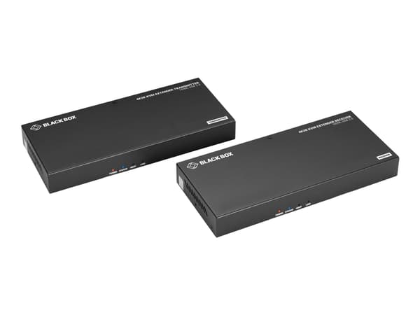 Black Box KVM-Extender 4K@60Hz, HDMI, USB 2.0, CAT5e/6/6A - KVM / lyd / seriell / USB-svitsj - CATx - USB - opp til 100 m