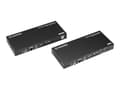 Miniatyrbilde 1 av 5: Black Box KVM-Extender 4K@60Hz, HDMI, USB 2.0, CAT5e/6/6A - KVM / lyd / seriell / USB-svitsj - CATx - USB - opp til 100 m