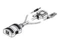 Miniatyrbilde 1 av 5: Adder CATx - Tastatur / video / musekabel (KVM) - USB, HD-15 (VGA), minijakk til RJ-45 (hunn) - for AdderView CATx AVX4016; AdderView CATx IP AVX4016