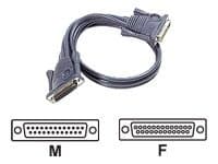 ATEN - Stacking-kaapeli - DB-25 (han) til DB-25 (hun) - 15 m - MasterView Pro-malliin CS1004, Pro-malliin CS1008, Pro-malliin CS1016