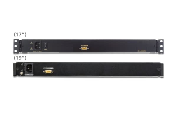 ATEN CL1000N KVM-Konsole, 48,30cm (19") LCD, VGA, PS/2-USB, Tastaturlayout CH (CL1000N CH)