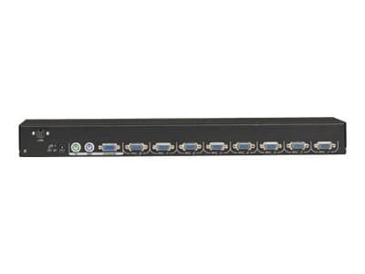Black Box ServSwitch EC, 1920 x 1440 pikseliä, Telineasennus, 1U, Musta