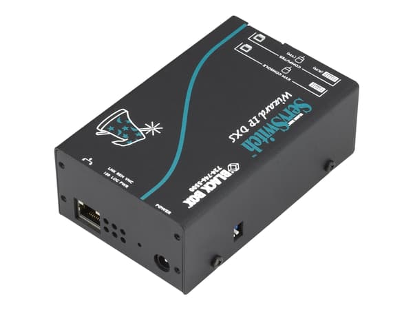 Black Box ServSwitch Wizard IP DXS KVM Extension - Förlängare för tangentbord/video/mus - 100Mb LAN - PS/2, USB