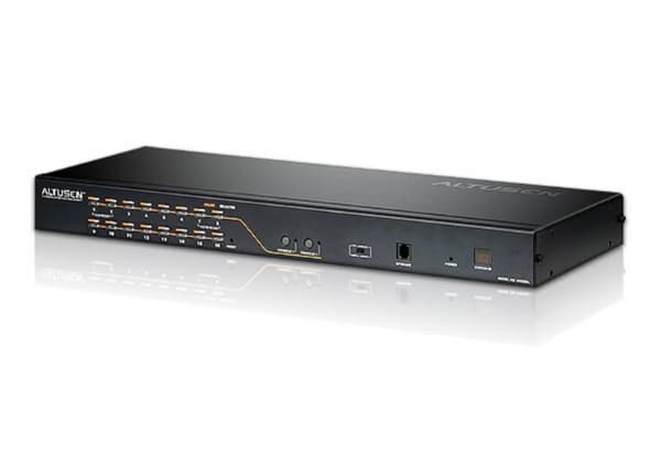 ATEN KH2516A-AX-G KVM-kytkin Musta