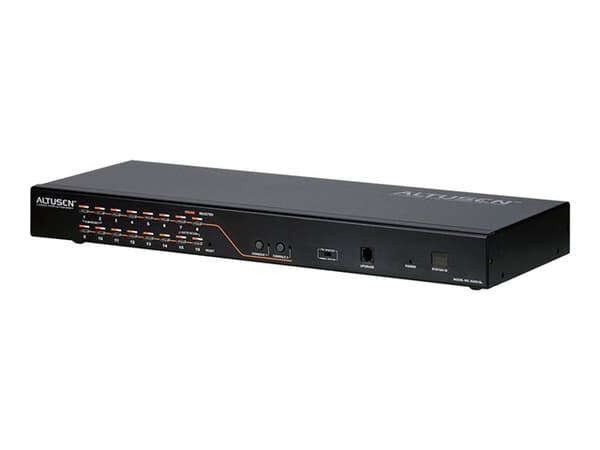ATEN KH2516A-AX-G KVM-kytkin Musta