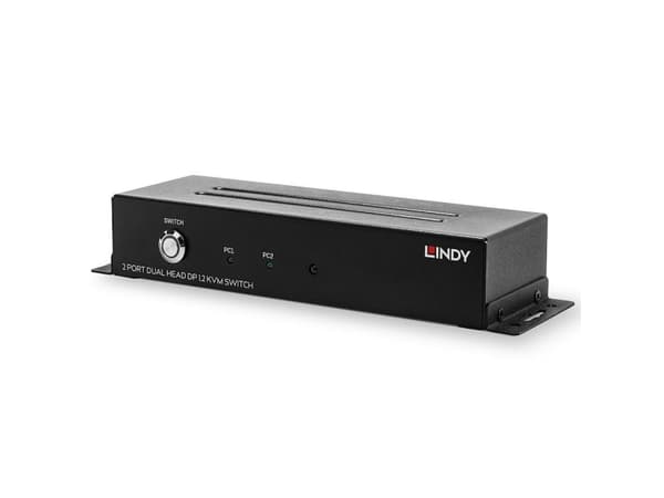 Lindy 39306, 3840 x 2160 pixlar, 4K Ultra HD, Svart