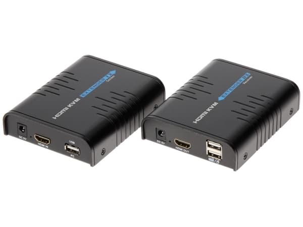 Lenkeng HDMI/RJ45/USB-förlängare HDMI+USB-EX-100