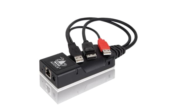 ADDER Infinity 101T, Transmitter, Kabel, Cat5e, 2560 x 1600 pixlar, Svart, Gjuten aluminium