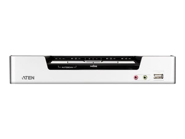 ATEN CS1794-AT-G KVM-bryter Sort