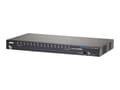 Miniatyrbild 1 av 5: ATEN CS17916 - Omkopplare för tangentbord/video/mus/ljud/USB - 16 x KVM/ljud/USB - 1 lokal användare - skrivbordsmodell, rackmonterbar