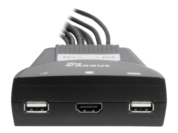 Argus KVM-LS-21HA HDMI - KVM / audio-kytkin - 2 x KVM / audio - pöytätietokoneet