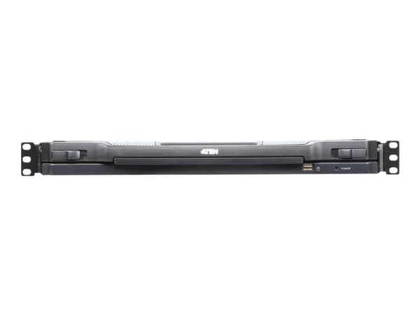 ATEN CL5708IM-ATA-AG, 1920 x 1200 pikseliä, Ethernet LAN, WUXGA, jalustakiinnitys, musta