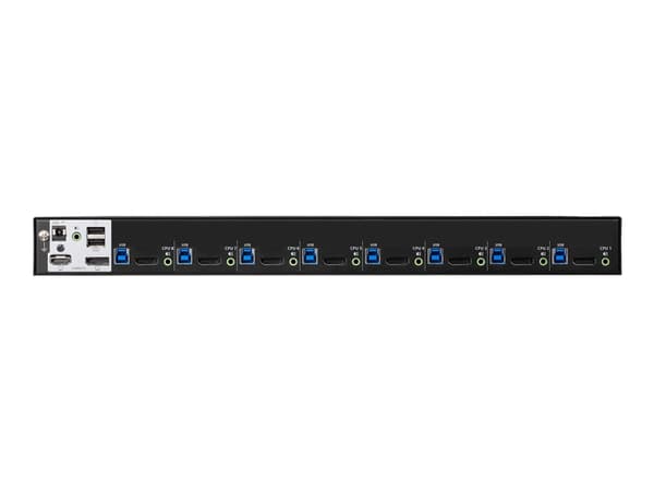 ATEN CS19208 - KVM / lyd / USB-svitsj - 8 x KVM/lyd/USB - 1 lokalbruker - stasjonær, rackmonterbar