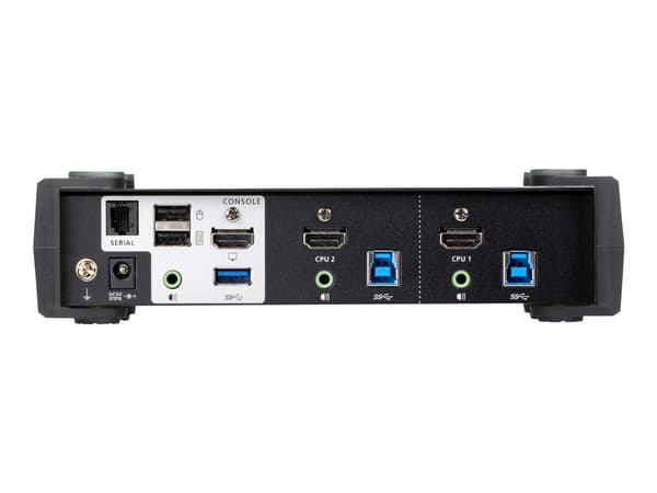 ATEN CS1822-AT-G, 4096 x 2160 pikseliä, 4K Ultra HD, 1,78 W, Musta