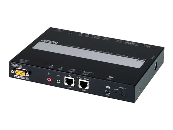 ATEN CN9000 - Fjärrkontroll - 1GbE Svart