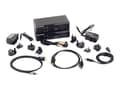 Miniatyrbild 4 av 5: Black Box KVX Series KVM Extender over Fiber - 4K, Dual-Head, HDMI/DisplayPort, USB 2.0, Serial, Audio, Local Video - Förlängare för tangentbord/vide