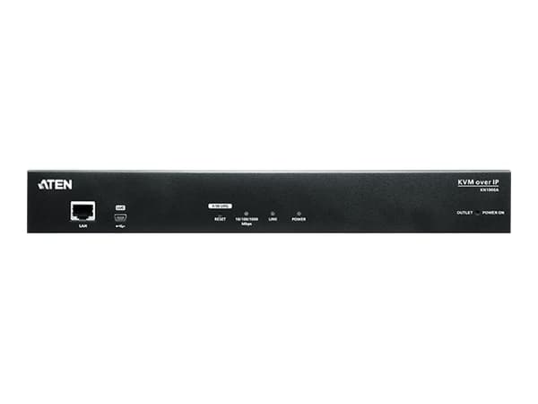 ATEN KN1000A-AX-G, 1920 x 1200 pikseliä, Ethernet LAN, WUXGA, Musta