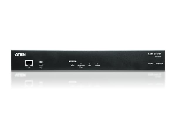 ATEN KN1000A-AX-G, 1920 x 1200 pikseliä, Ethernet LAN, WUXGA, Musta