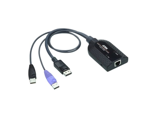 ATEN KA7189 - Förlängare för tangentbord/video/mus/USB - DisplayPort - USB - för ATEN CN9850; KVM over IP KN1132VB
