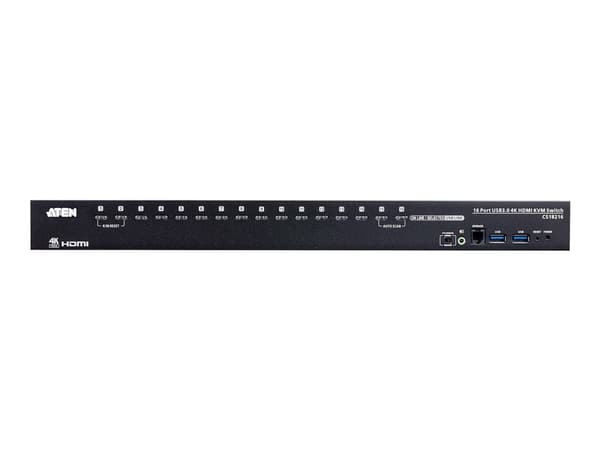 ATEN CS18216-AT-G, 4096 x 2160 pikseliä, 4K Ultra HD, 13,12 W, Musta