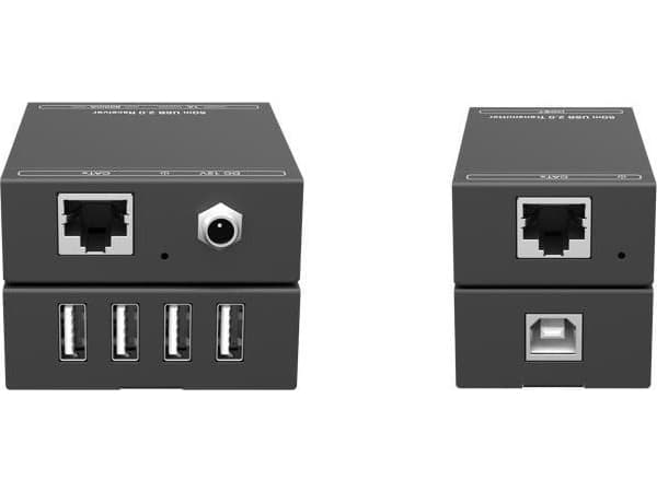 VivoLink - USB-utvider - USB 2.0 - over CAT 6a/7 - opp til 50 m