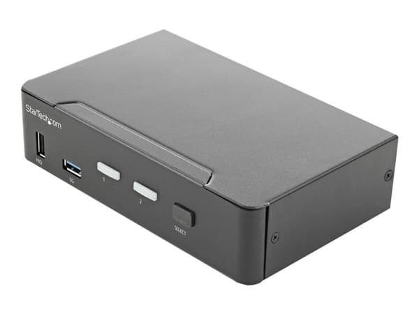 StarTech.com SV231HU34K6 KVM-bryter Rack-montering Sort