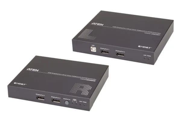 ATEN CE 924 - Fjern- og lokal enhet - KVM / lyd / seriell / USB-svitsj - USB, RS-232, DisplayPort, HDBaseT 2.0 - USB - opp til 150 m
