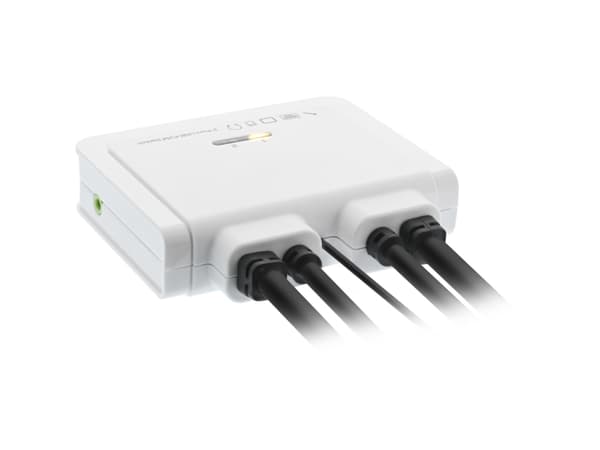 InLine 62613I, 3840 x 2160 piksler, 4K Ultra HD, Hvit