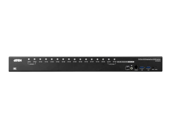 ATEN CS19216 - KVM / lyd / USB-svitsj - 16 x KVM/lyd/USB - 1 lokalbruker - stasjonær, rackmonterbar