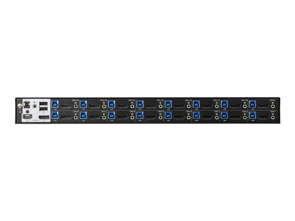 ATEN CS19216 - KVM / lyd / USB-svitsj - 16 x KVM/lyd/USB - 1 lokalbruker - stasjonær, rackmonterbar