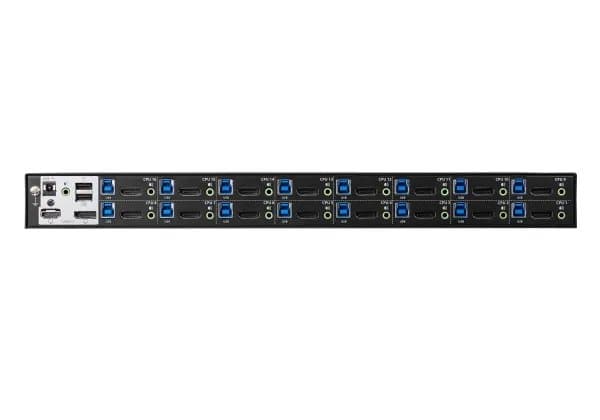ATEN CS19216 - KVM / lyd / USB-svitsj - 16 x KVM/lyd/USB - 1 lokalbruker - stasjonær, rackmonterbar