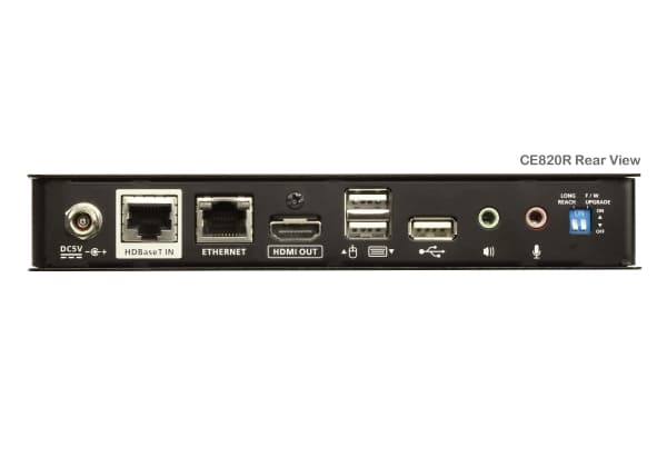 ATEN CE820R - Förlängare för tangentbord/video/mus - HDMI, HDBaseT 2.0, RS-232, USB - USB - upp till 150 m