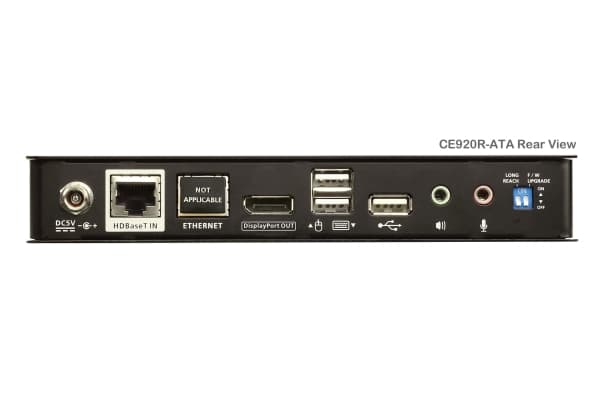 ATEN CE920R-ATA-G, Vastaanotin, Langallinen, 100 m, 4096 x 2160 pikseliä, 30 Hz, 4096 x 2160 3840 x 2160