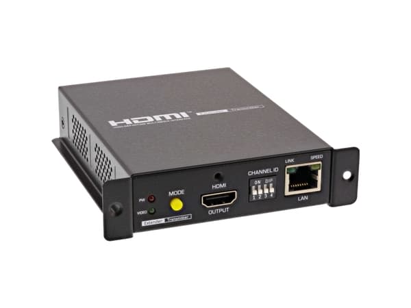 InLine 64601, Sender og Mottaker, Koblet med ledninger (ikke trådløs), 100 m, Cat5, Cat6, 3840 x 2160 piksler, 30 Hz