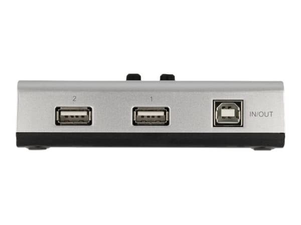 Delock - Hubb - 2 x USB 2.0 - skrivbordsmodell