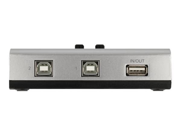 Delock - USB-växel - 2 x USB 2.0 - skrivbordsmodell