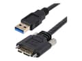 Miniatyrbilde 3 av 5: StarTech.com 2-Port USB 3.0 Extender over OM3 Multimode Fiber, LC/LC, 2x 5Gbps USB-A Hub, 350m (1150ft) Range, Durable USB Fiber Optic Extender, Incl