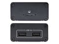 Miniatyrbilde 4 av 5: StarTech.com 2-Port USB 3.0 Extender over OM3 Multimode Fiber, LC/LC, 2x 5Gbps USB-A Hub, 350m (1150ft) Range, Durable USB Fiber Optic Extender, Incl