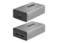 Miniatyrbilde 2 av 5: StarTech.com 2-Port USB 3.0 Extender over OM3 Multimode Fiber, LC/LC, 2x 5Gbps USB-A Hub, 350m (1150ft) Range, Durable USB Fiber Optic Extender, Incl