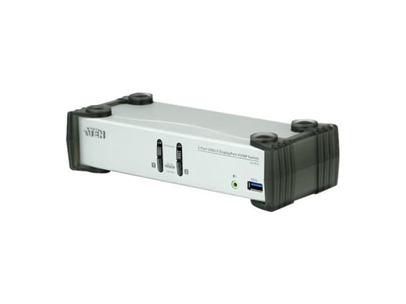 ATEN CS1912 KVMP Switch - KVM / lyd / USB-svitsj - 2 x KVM/lyd/USB - 1 lokalbruker - stasjonær