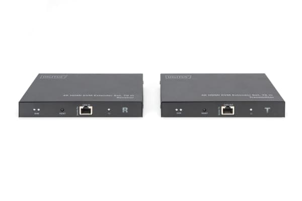 DIGITUS DS-55513 - Sender og mottaker - KVM / USB-utvider - HDMI - over CAT 6/7/8 - opp til 70 m