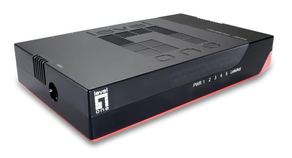 LevelOne GSW-0507 - Switch - 5 porte - EN, Fast EN, Gigabit EN - 10Base-T, 100Base-TX, 1000Base-T (0530147)